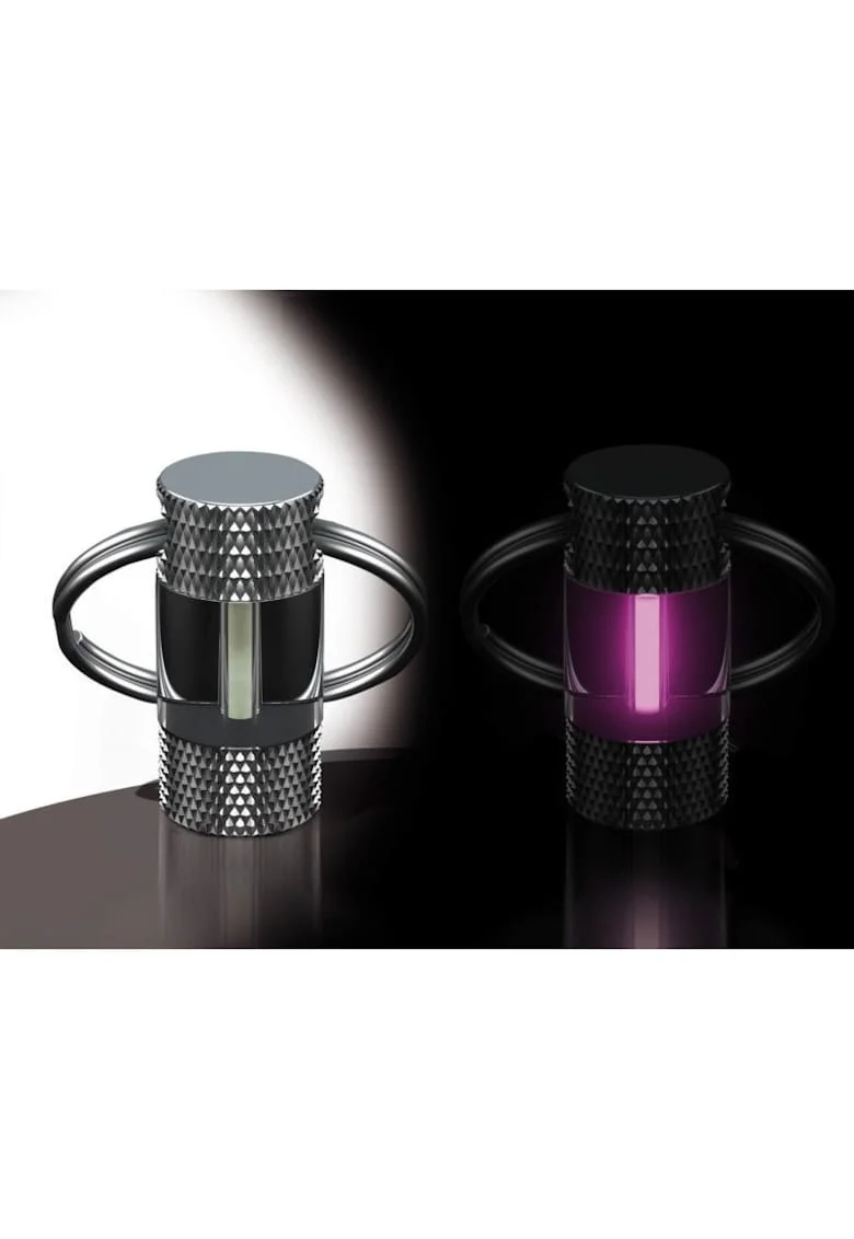 Breloc iluminator  Mini Glow roz, 7mm