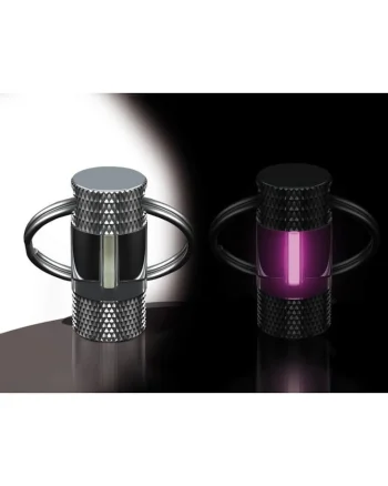 Breloc iluminator  Mini Glow roz, 7mm