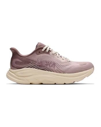 Pantofi tricotati Clifton 11 pentru alergare, Roz prafuit