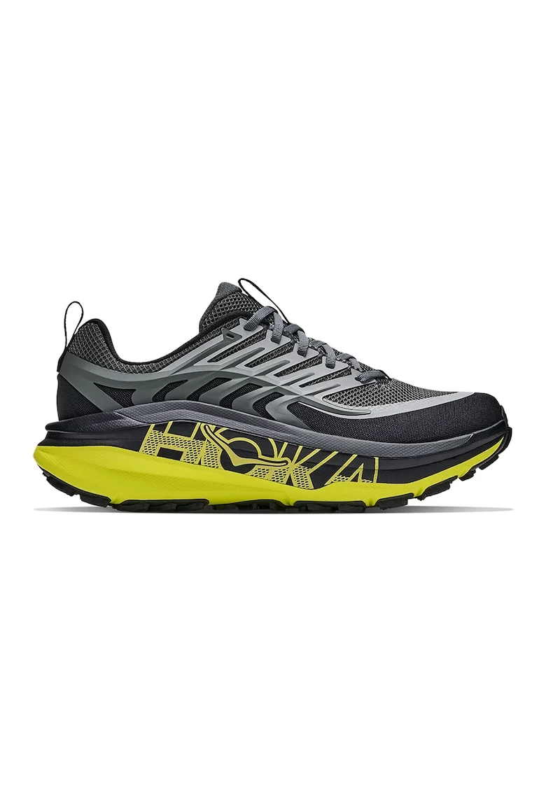 Pantofi Stinson 8 pentru alergare, Gri/Galben