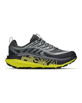 Pantofi Stinson 8 pentru alergare, Gri/Galben