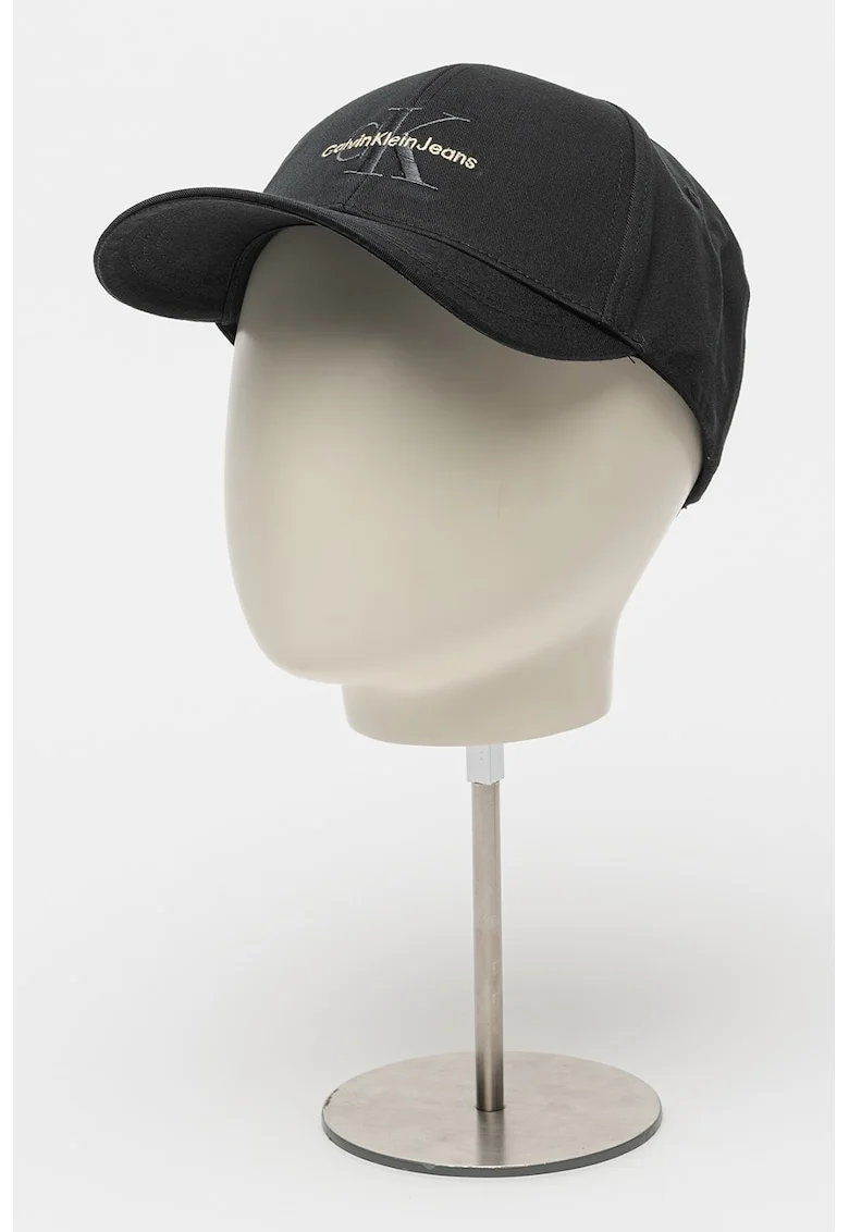 Sapca baseball de bumbac organic, Negru