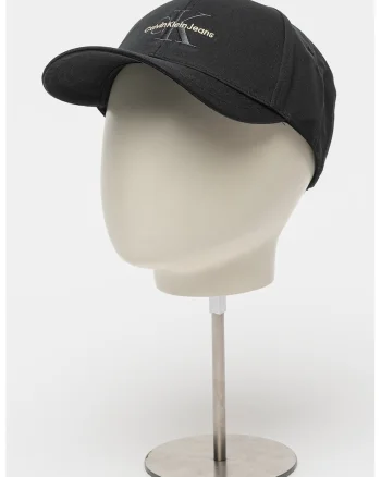 Sapca baseball de bumbac organic, Negru