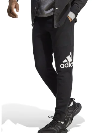 Pantaloni sport cu buzunare laterale Essentials, Negru stins