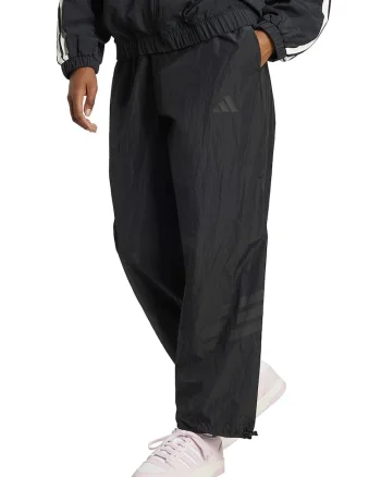 Pantaloni de trening cu talie inalta, Negru