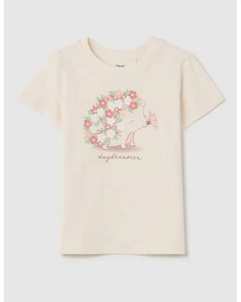 Tricou de bumbac cu imprimeu, Rosu/Verde/Galben pal
