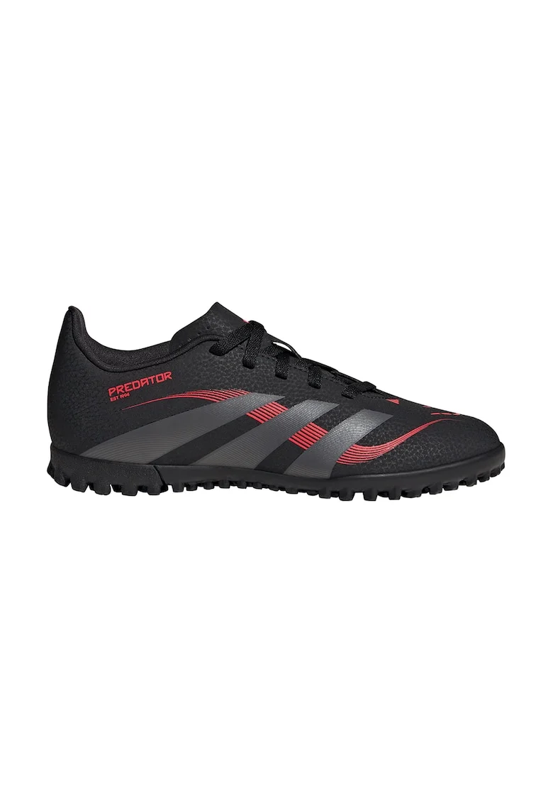 Pantofi low-cut pentru fotbal Predator Club, Rosu/Negru/Gri inchis