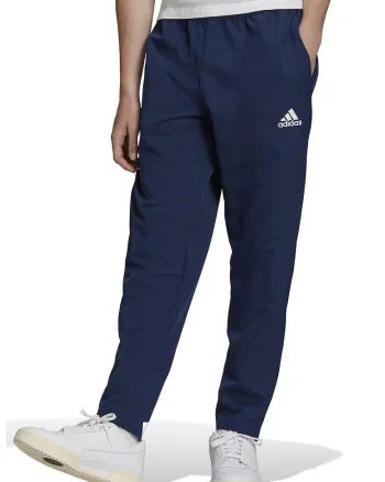 Pantaloni cu buzunare laterale Entrada 22 pentru fotbal, Bleumarin