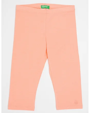 Colanti uni cu talie elastica, Roz somon