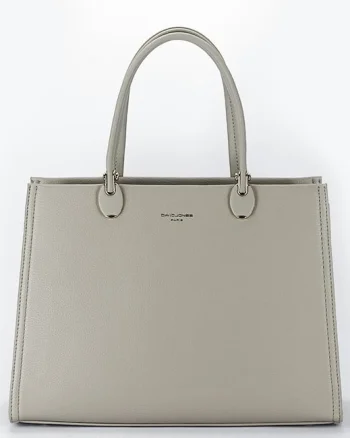 Geanta gri David Jones Paris CM8426 11