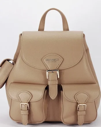 Rucsac DianaCo Firenze bej inchis DHJ938-2 119