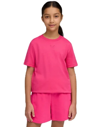 Tricou copii Puma Ess Centered Cat Logo Tee G 69297259