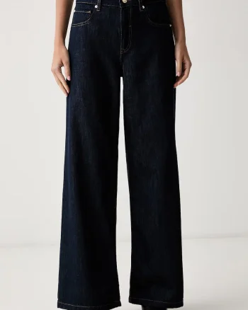 iBlues blugi wide leg pentru femei IBLNINABLUE