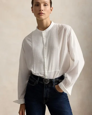 Polo Ralph Lauren cămașă de damă din bumbac