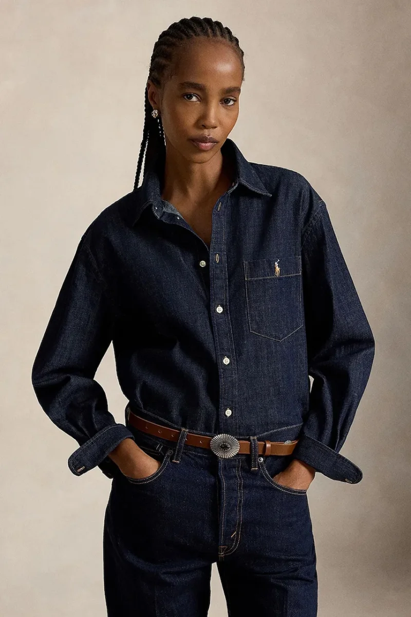 Polo Ralph Lauren cămașă de damă din denim