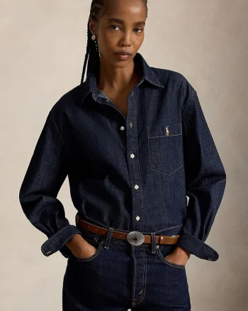 Polo Ralph Lauren cămașă de damă din denim