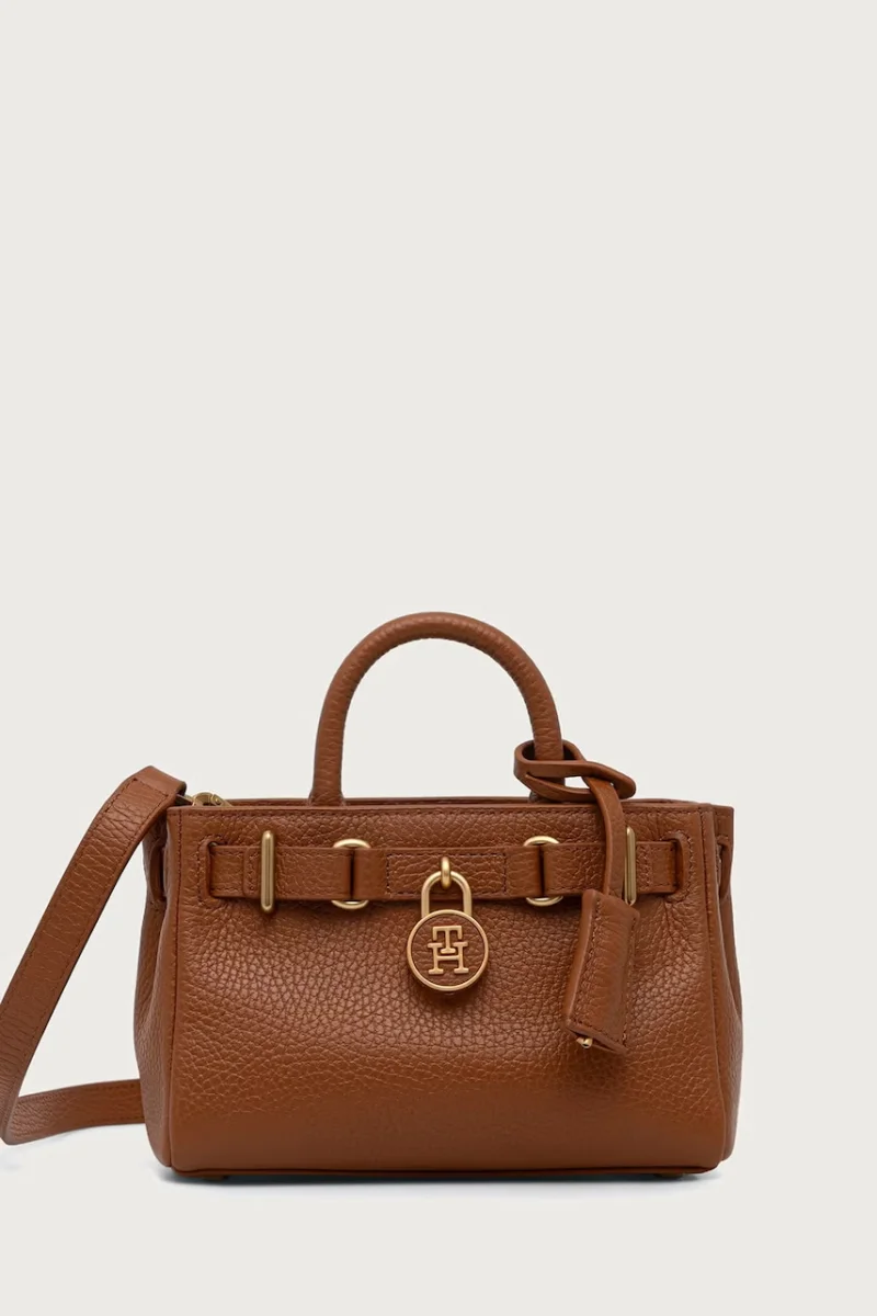 Tommy Hilfiger geantă crossbody pentru femei din piele