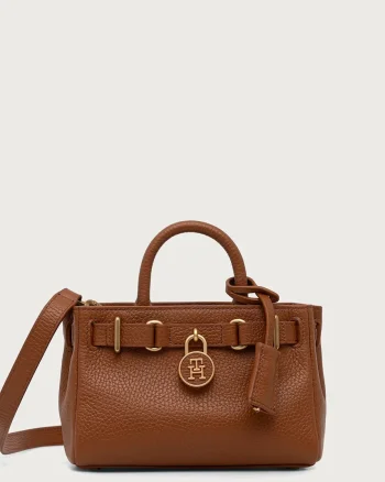 Tommy Hilfiger geantă crossbody pentru femei din piele