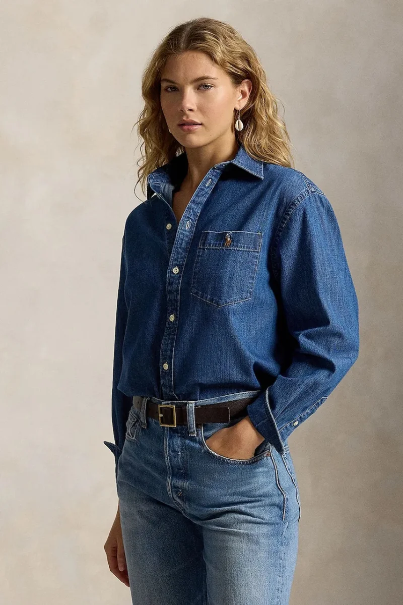 Polo Ralph Lauren cămașă de damă din denim