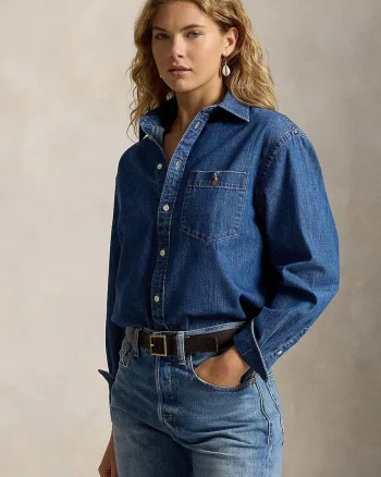 Polo Ralph Lauren cămașă de damă din denim
