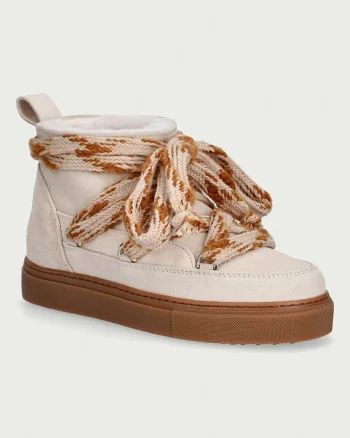 Inuikii Suede Knot cizme de zăpadă pentru femei din piele întoarsă