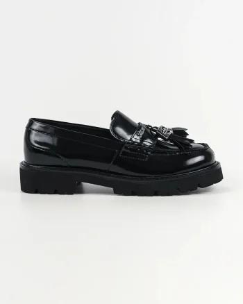 Karl Lagerfeld loafers slip-on pentru femei din piele Lowell