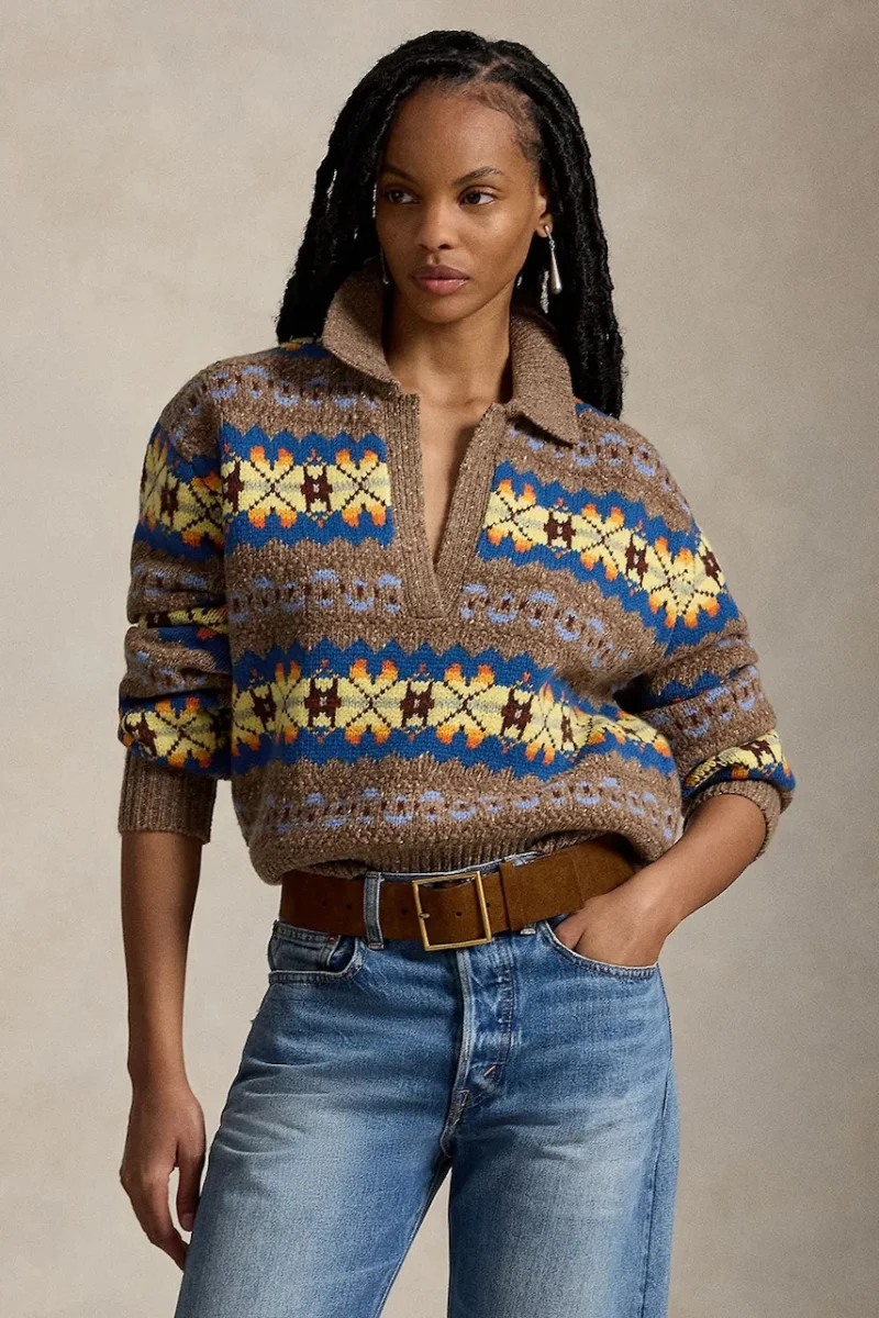 Polo Ralph Lauren pulover pentru femei cu lână