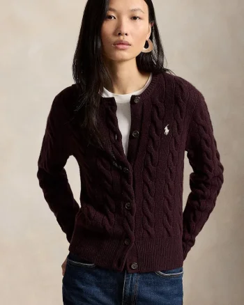 Polo Ralph Lauren cardigan pentru femei din lână