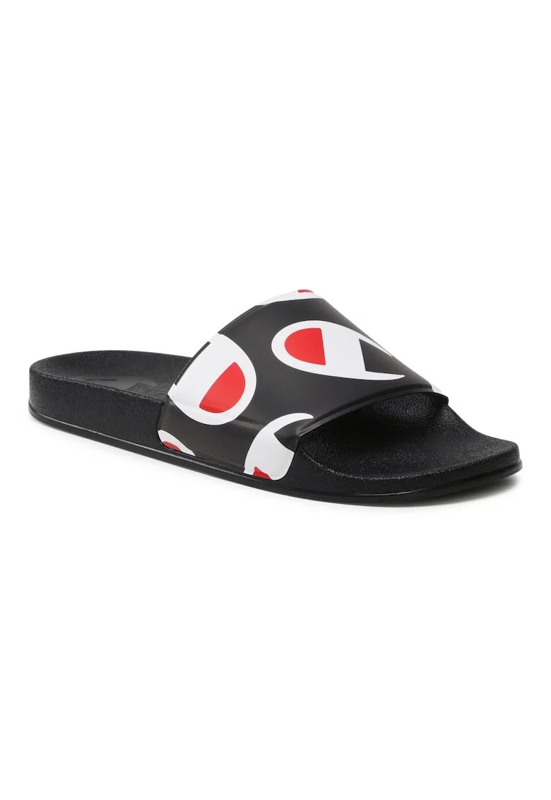 Papuci flip-flop barbati,  302452521, Textil, Negru, Negru