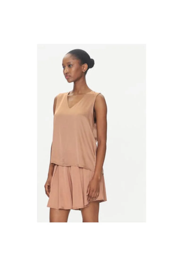 Bluza dama  TD0765, Viscoza, Maro