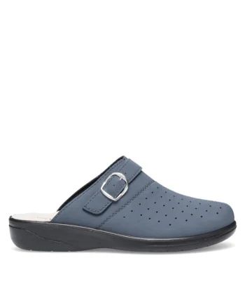 Sandale  pentru femei, material sintetic, culoare bleumarin