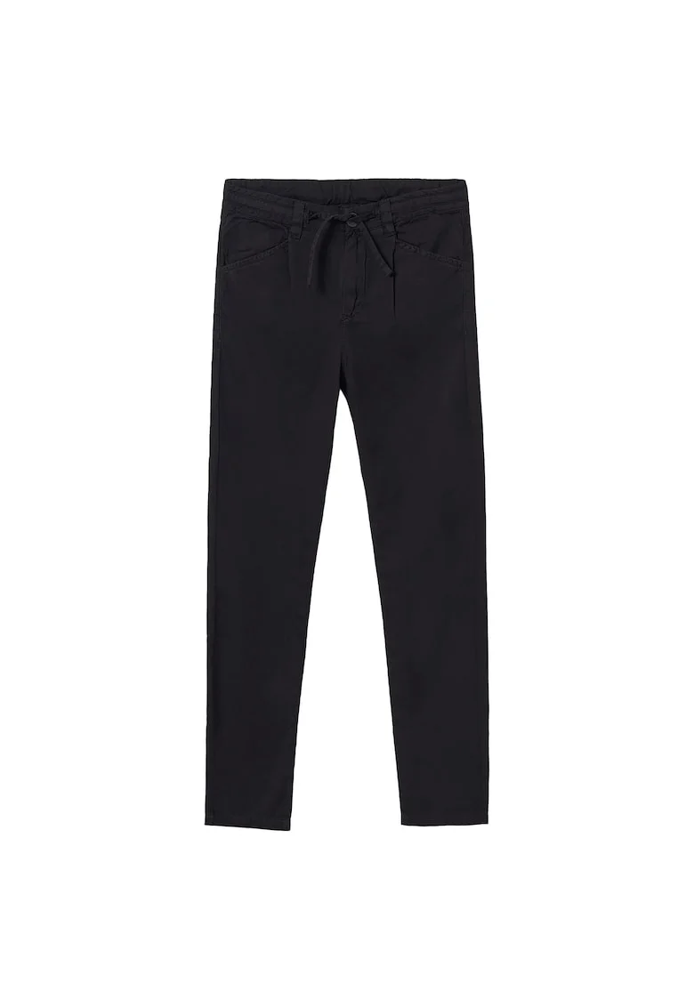 Pantaloni baieti  6525, Bumbac, Negru, Negru