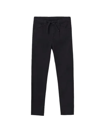 Pantaloni baieti  6525, Bumbac, Negru, Negru