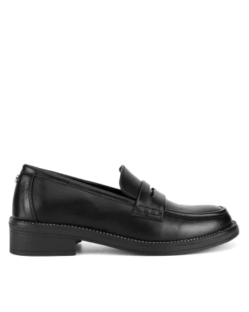 Mocasini dama,  negru, tesatura, HY23396-1