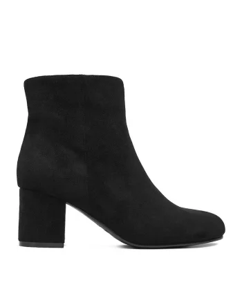 Botine dama,  negru, sintetic, CEO-HY20247-1
