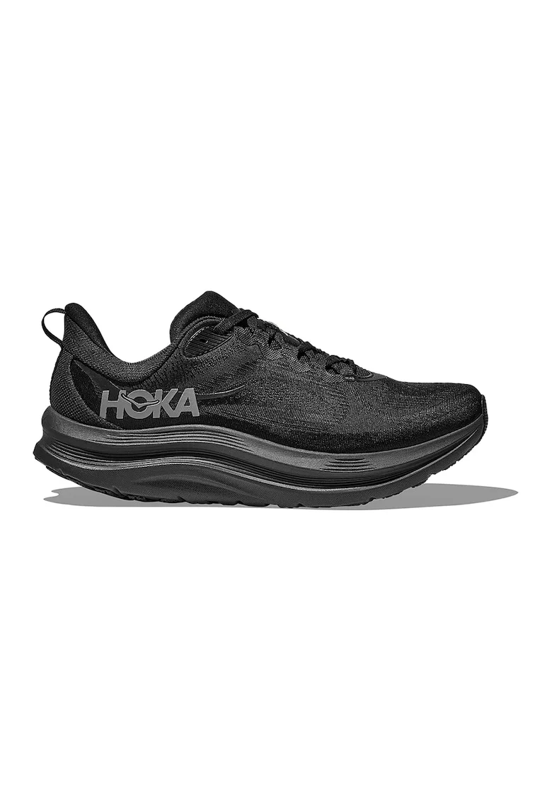 Pantofi Kawana 3 din plasa cu detaliu logo, pentru antrenament, Negru