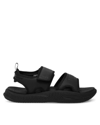 Sandale dama,  SOFTRIDE SANDAL 2.0, negru, sintetic,