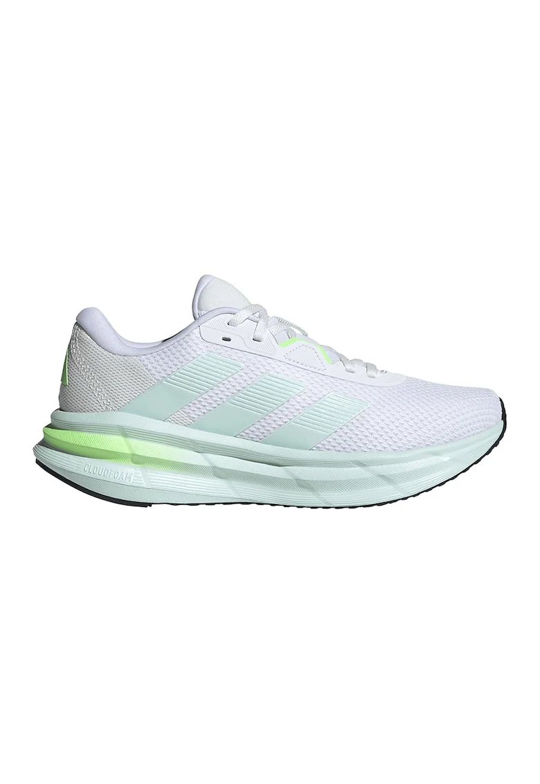 Pantofi Galaxy 7 cu logo, pentru alergare, Verde pal/Alb optic/Verde lime
