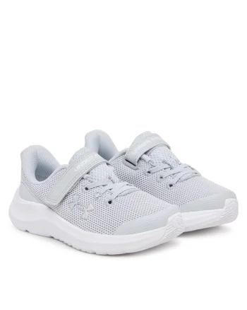Pantofi sport copii,  pentru alergare, gri, textil