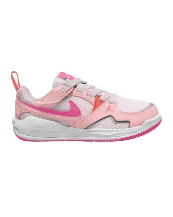 Pantofi Jordan CMFT Era cu garnituri din piele pentru baschet, Roz pastel