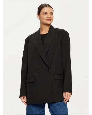 Sacou dama  negru, din material de calitate