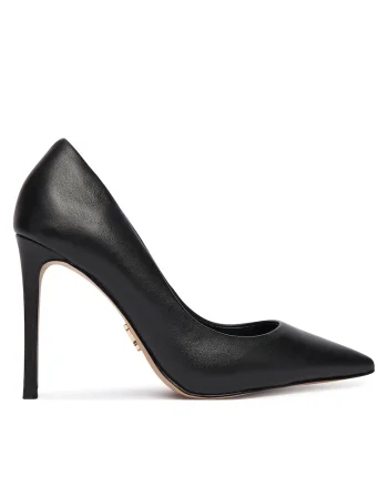 Pantofi dama,  Thrive Pump, piele naturala, toc, negru