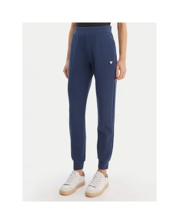 Pantaloni sport dama,  bleumarin, poliester-modal-elastan,