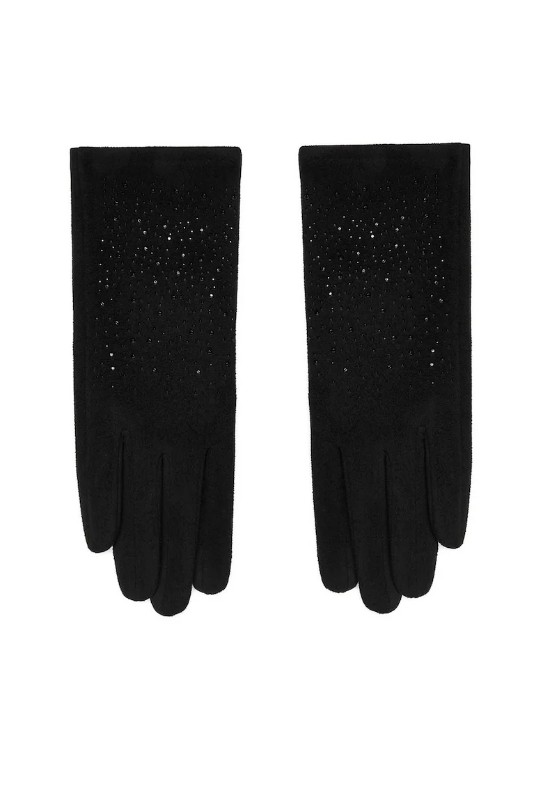 plastic  negru Nine West manusi femeie negru CEO-NW-W6-001-AW25 femei
