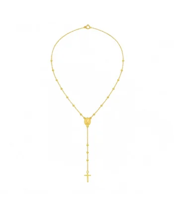 Rozariu din aur 14 KT, model unisex