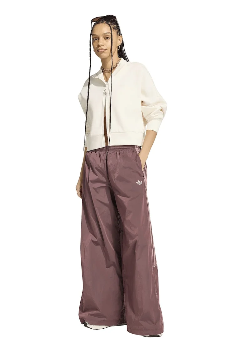 Pantaloni de trening cu croiala ampla TeamGeist, Rosu prafuit