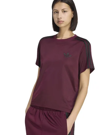 Tricou lejer Firebird, Negru stins/Visiniu inchis