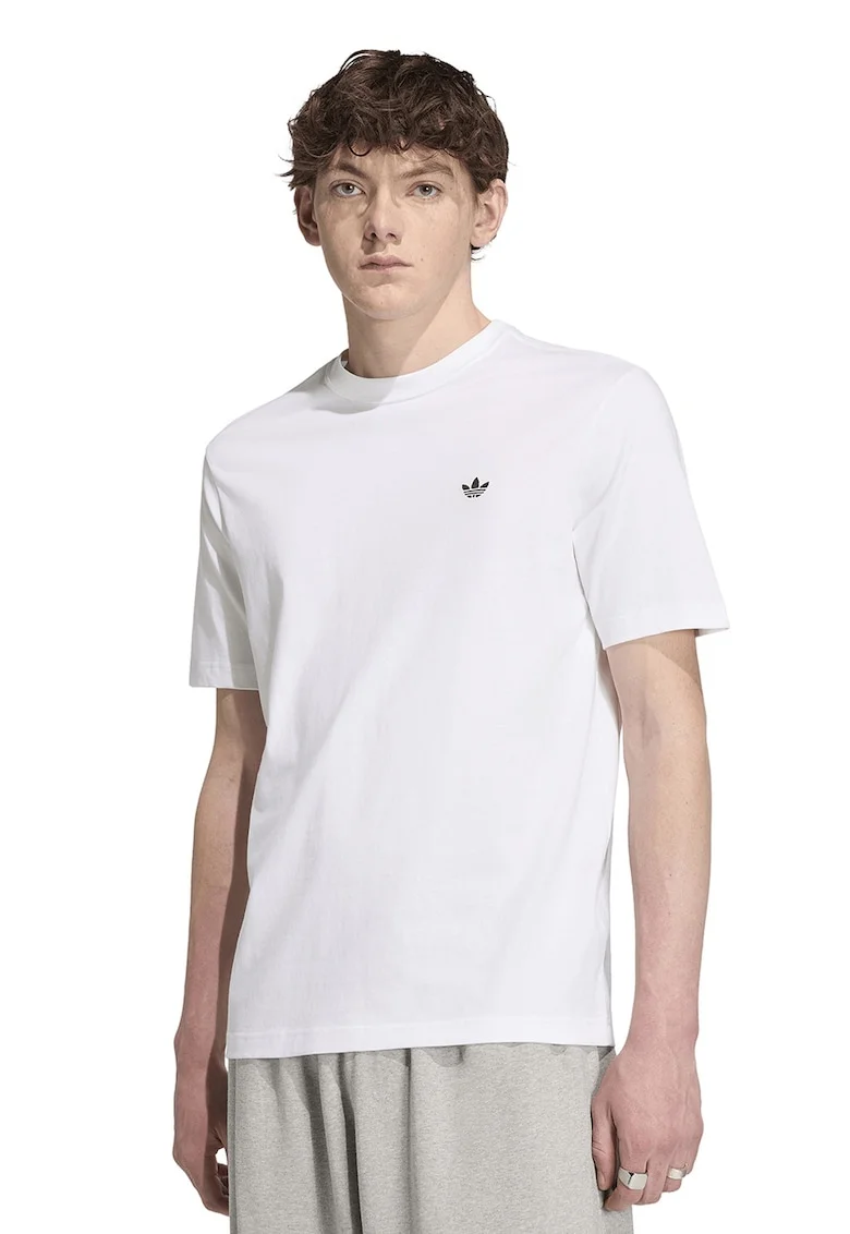 Tricou regular fit Essentials, Alb optic