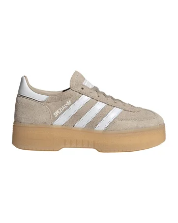 Pantofi sport Handball Spezial low-cut de piele intoarsa, Bej
