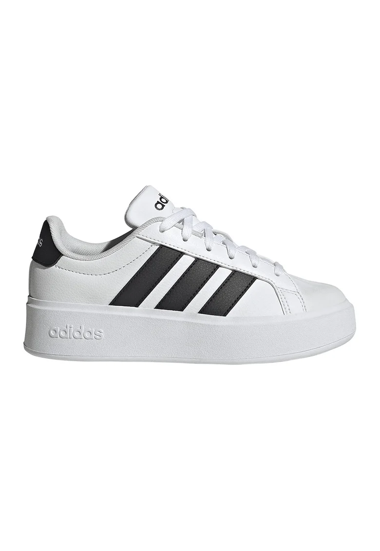 Pantofi sport Streettalk din piele ecologica, Alb optic